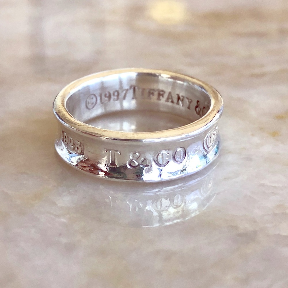 Tiffany & Co. 1837 sterling silver ring